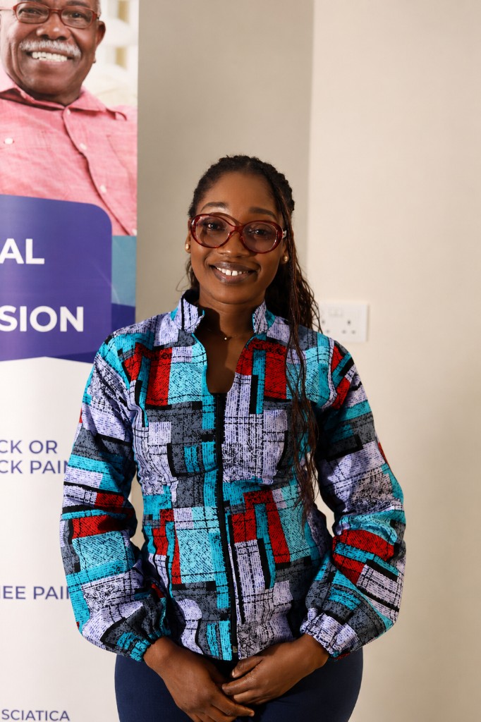 Barbara Manphey, Customer Service Lead at Spine and Nerve Center of Ghana