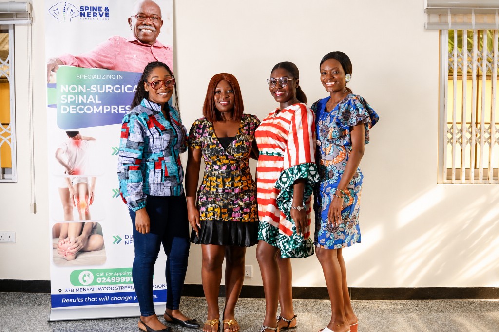 Customer Service Team at Spine and Nerve Center of Ghana